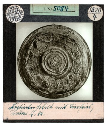 Vorschaubild Kretischer Schild mit Tierfries und Rosette Diasammlung